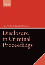 Boek cover Disclosure In Criminal Proceedings van Stephen Corker