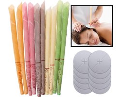 Oorkaarsen - Oorkaars - Oorsmeer Verwijderaar - Oorreiniger - Oorsmeer Verwijderen - Pijnverlichting - Ontspanning - Ear Candle – Earwax Remover
