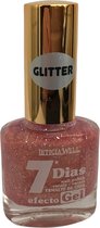 Leticia Well - Nagellak -  Roze met glitters - 1 flesje met 13 ml inhoud - Nummer 213