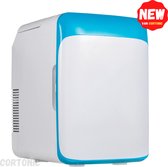 Cortonic Mini Koelkast - 10 Liter - Mini Bar - Inclusief Autostekker - Blauw