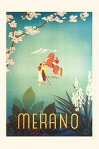 Pocket Sized - Found Image Press Journals- Vintage Journal Merano, Italy Travel Poster
