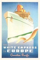 Pocket Sized - Found Image Press Journals- Vintage Journal White Empress Ocean Liner