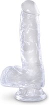 Realistische Dildo Met Ballen- 18cm