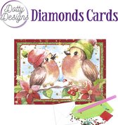 DDDC1058 Dotty Designs Diamond Cards - Christmas Birds