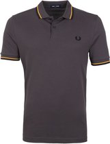 Fred Perry Polo M3600 Donkergrijs N77 - maat M