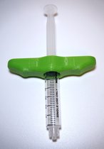 SyringeGrip - Spuithulpstuk / injectiehulp - 10 ml - groen