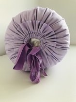 Extra Rolkussensloop - Gulingsloop - Handmade by Gustiana - 85 x 35 cm - Lavendel