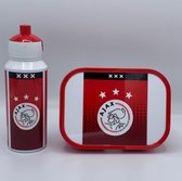 Ajax Mepal Lunchset Lunchbox & Pop-up beker - Lekvrij - Uitstekende kwaliteit