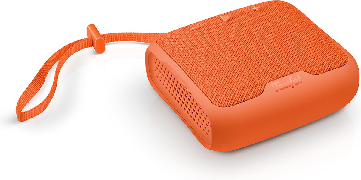 Teufel BOOMSTER GO - Draagbare bluetooth speaker, waterdicht met IPX7 Coral Red