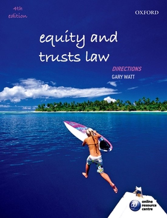 Equity and Trusts Law Directions - cover