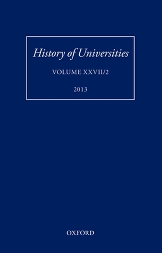 History of Universities - cover