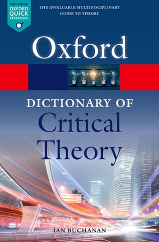 Dictionary Of Critical Theory