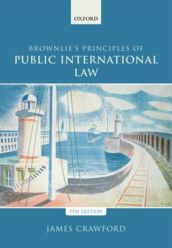 Brownlie's Principles of Public International Law - cover