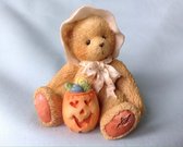 Cherished teddies beeldje Connie Jack-O-Lantern
