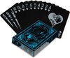 Afbeelding van het spelletje LTANG Speelkaarten Waterdicht - King edition - Zwart/Blauw - Poker Kaarten - Scheurt niet - Kreukvrij - Waterdichte Speelkaarten