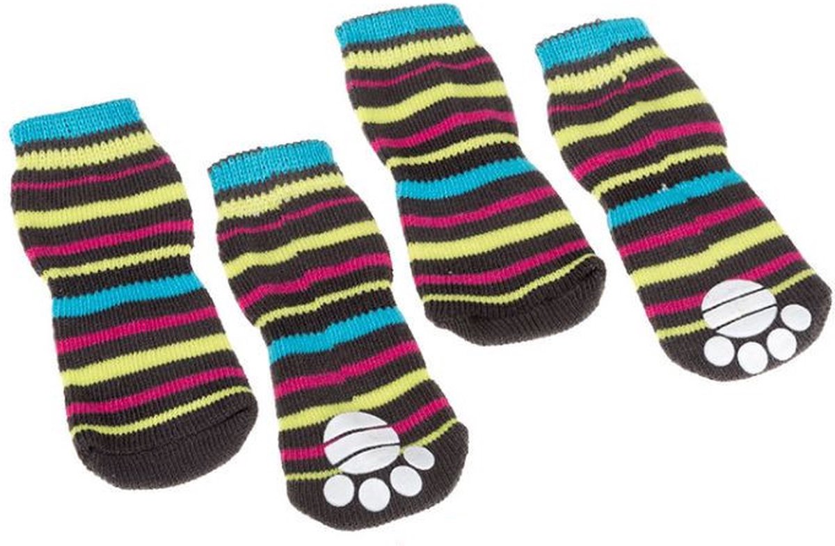 Ferplast PET SOCKS ANTISLIP Calzini per cani con antiscivolo - 3 misure.  Variante SMALL - Misure: 6.5 x