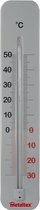 Metaltex Thermometer Celsius Buiten - 29cm - Metaal - Wit of Grijs
