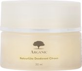 Natuurlijke Deodorant met Verzorgende Arganolie - Citroen - 50 gram