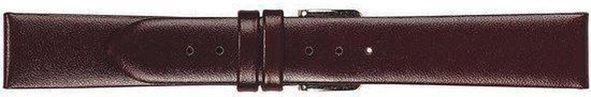 Marcco Classic Calf Xl - Horlogeband - 16 mm - Bruin - Met Goudkleurige Gesp