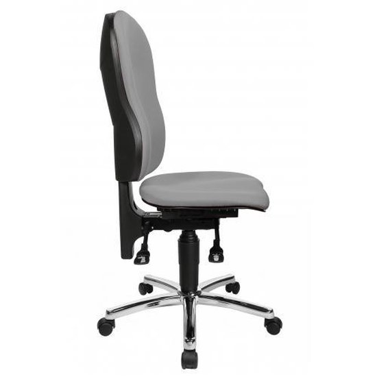 Topstar Sitness - Bureaustoel - Ergonomisch - Zonder armleuningen - Lichtgrijs