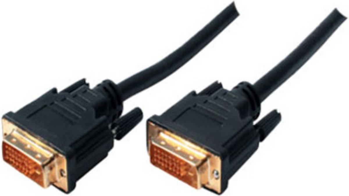 shiverpeaks BS77441 1.5m DVI-D DVI-D Zwart DVI kabel - ShiverPeaks