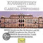 Koussevitzky conducts Classical Symphonies - Haydn, et al