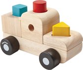 Plan Toys vormenpuzzel Sorting Puzzle Truck 5433