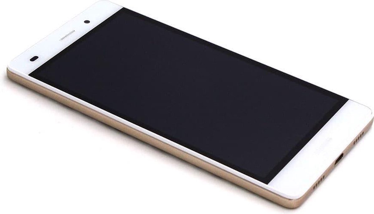Voor Huawei P8 Lite LCD scherm met behuizing - wit