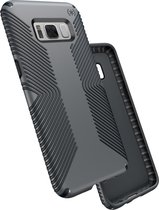 Speck Presidio Grip - Samsung Galaxy S8+ Case - Graphite Grey / Charcoal Grey