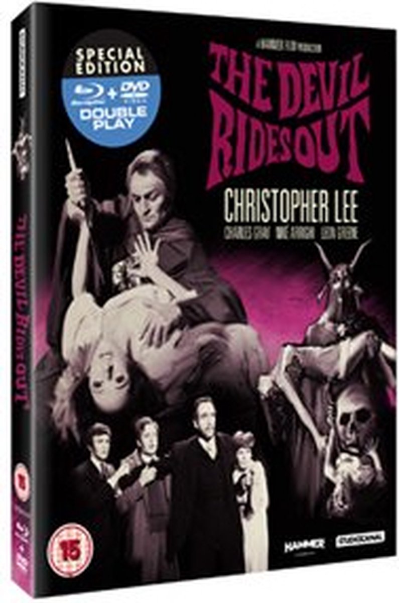 DVD + BLU-RAY - THE DEVIL RIDES OUT - CHRISTOPHER LEE