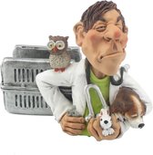 Beroepen beeldje dierenarts tablethouder Warren Straford