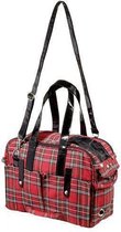 Karlie Reistas Draagtas Ruit - Rood - 52 x 25 x 35 cm