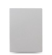 Filofax Refillable Classic A5 Notebook Saffiano Grey Yellow
