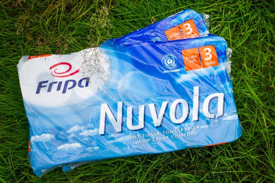 Fripa Nuvola toiletpapier NL - 3 laags - 250 vel - 48 rol - Fripa