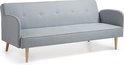 Kave Home - Lika slaapbank 180 cm grijs Kave Home - Lika slaapbank 180 cm grijs