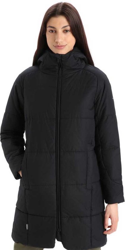 ICEBREAKER Merino Loft 3Q Jasje Dames - Black - S