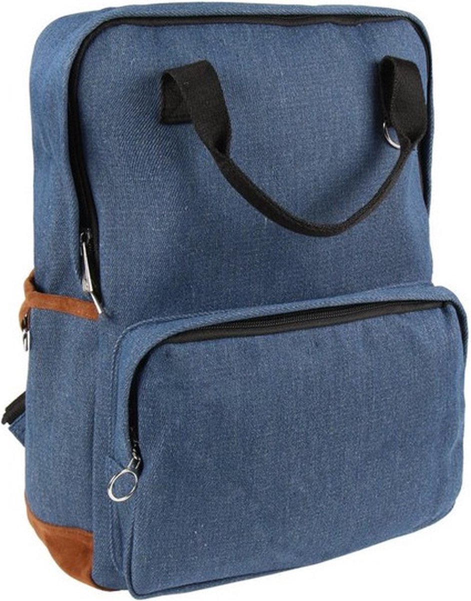 Casual Rugtas Denim Patch