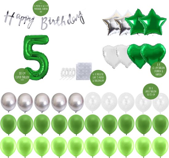 DIY Letterbanner 'Happy Birthday' - Mermaids kopen