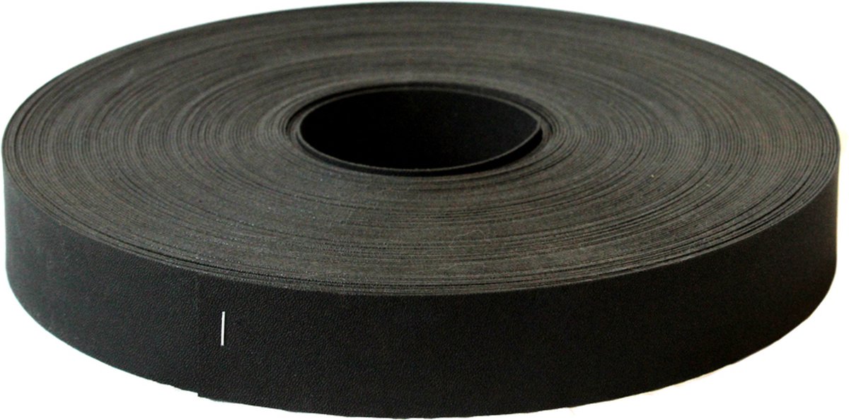 Vlechtband - Tuinpoort (enkelstaafmat) - 44 mm - zwart