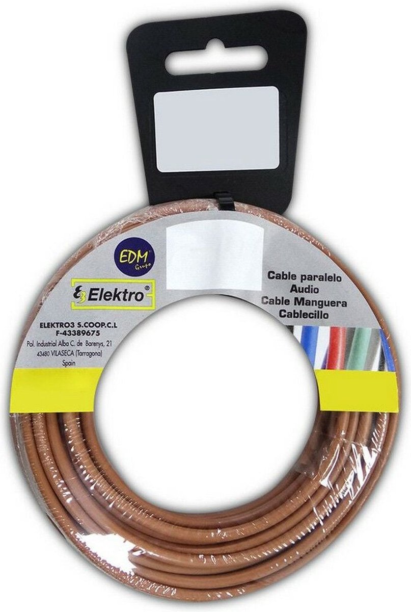 Kabel EDM 10 m Bruin