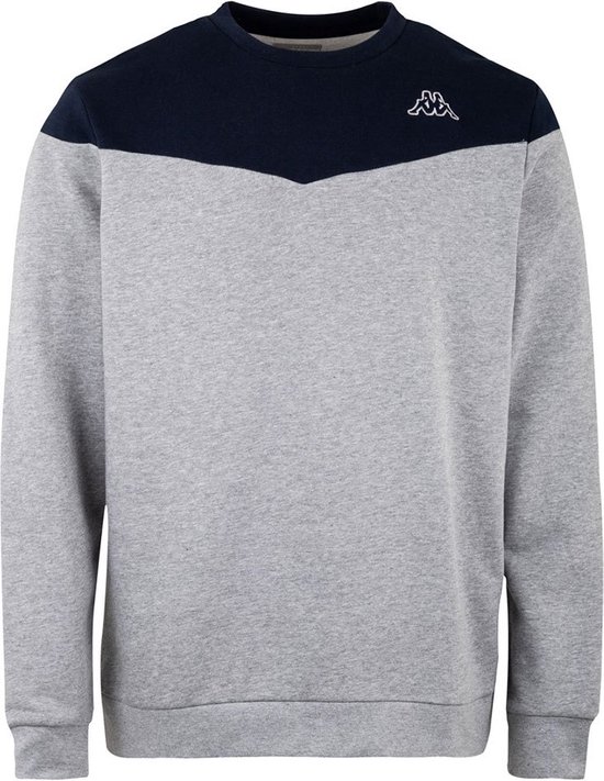 Kappa Sweatshirt Eladax Lt Grey Mel Blue Dk XL Heren Bol kappa-sweatshirt-eladax-lt-grey-mel-blue-dk-xl-heren-bol