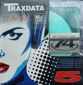 5-Pack Traxdata MD-74 for audio Minidisc 74 minuten in bewaarbox