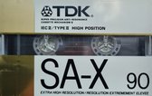 TDK SA-X 90 Minuten 1988 Type II Cassettebandje
