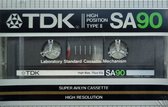 TDK SA90 1983 Vintage 90 minuten Superavilyn