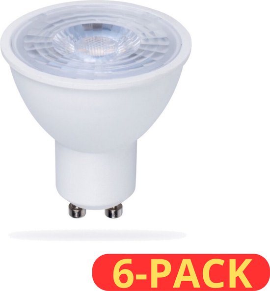 Dimbare LED Spotjes GU10 - Creëer de perfecte ambiance - 6 Spots