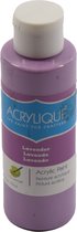 Acrylverf waterbasis Lavender kleur" 118ml - Sneldrogend waterbasis Permanent