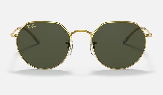 Ray-Ban Jack Unisex Zonnebril - RB3565 - Goud / Groen van Merkloos — afbeelding 4
