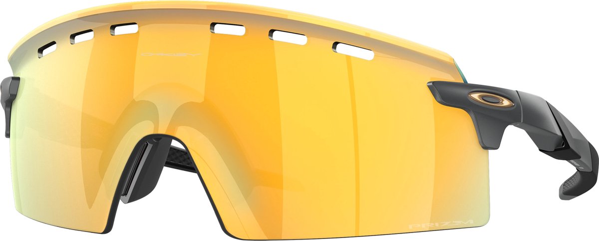 Oakley Encoder Strike Vented Matte Carbon/ Prizm 24K OO9235-06 Grijs