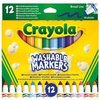 Crayola - Ultra-Clean - Viltstiften - 12 Afwasbare Viltstiften Voor Kinderen