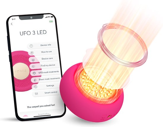 FOREO UFO™ 3 LED | NIR & Full-Spectrum LED Hydrating Facial